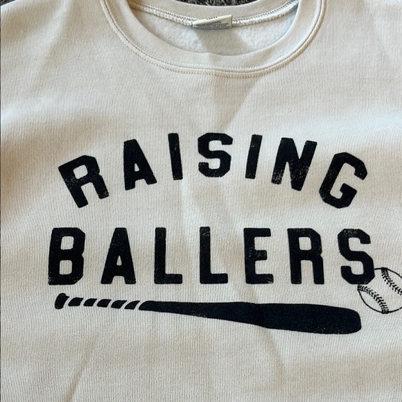 Raising Ballers Cream Sweater ⚾️ - Picture 2 of 11